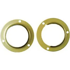 1-3/8-In. Brass Closet Pole Socket Set