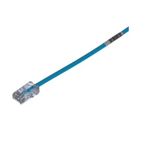 10 FT 28 AWG UTP Copper Patch Cord Blue UTP28CH10BU