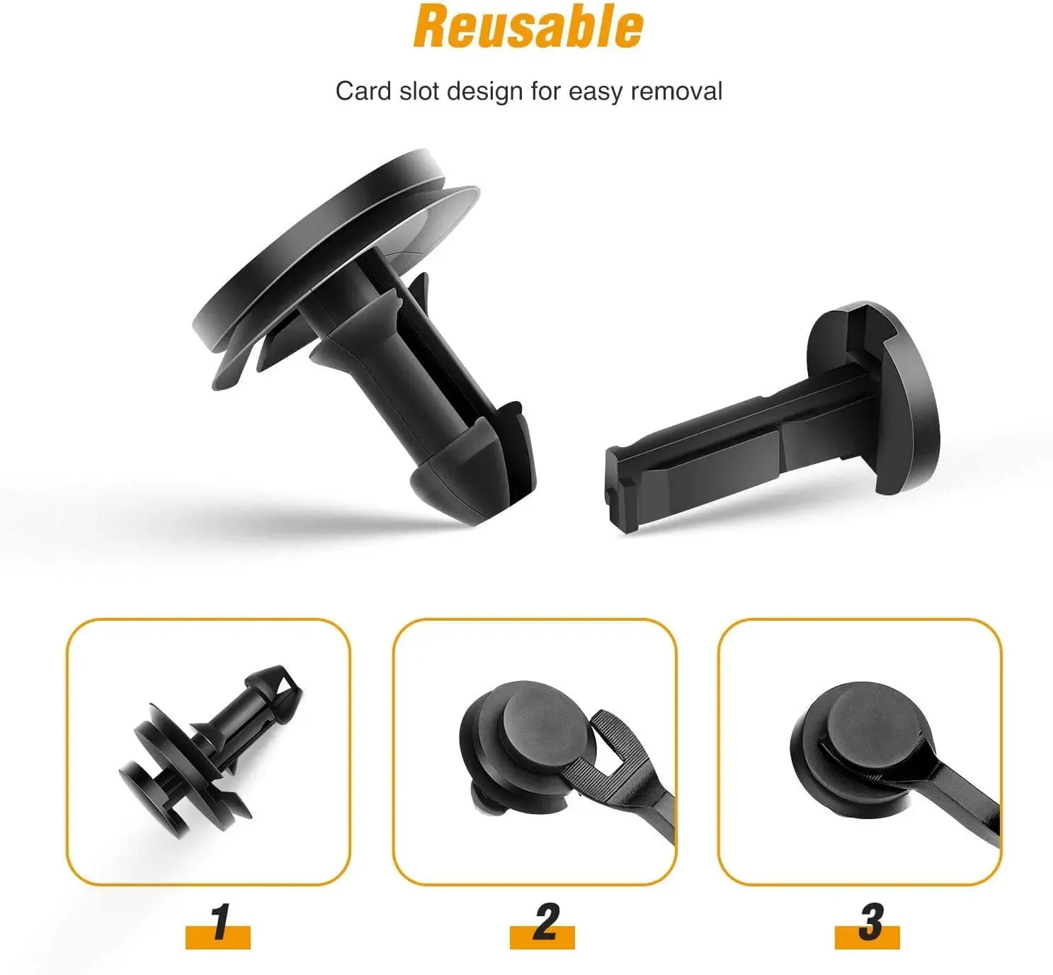 15 Pcs Head 18mm Hole 9mm Car Push Retainer Clips Kits For GM Chevrolet 15733971