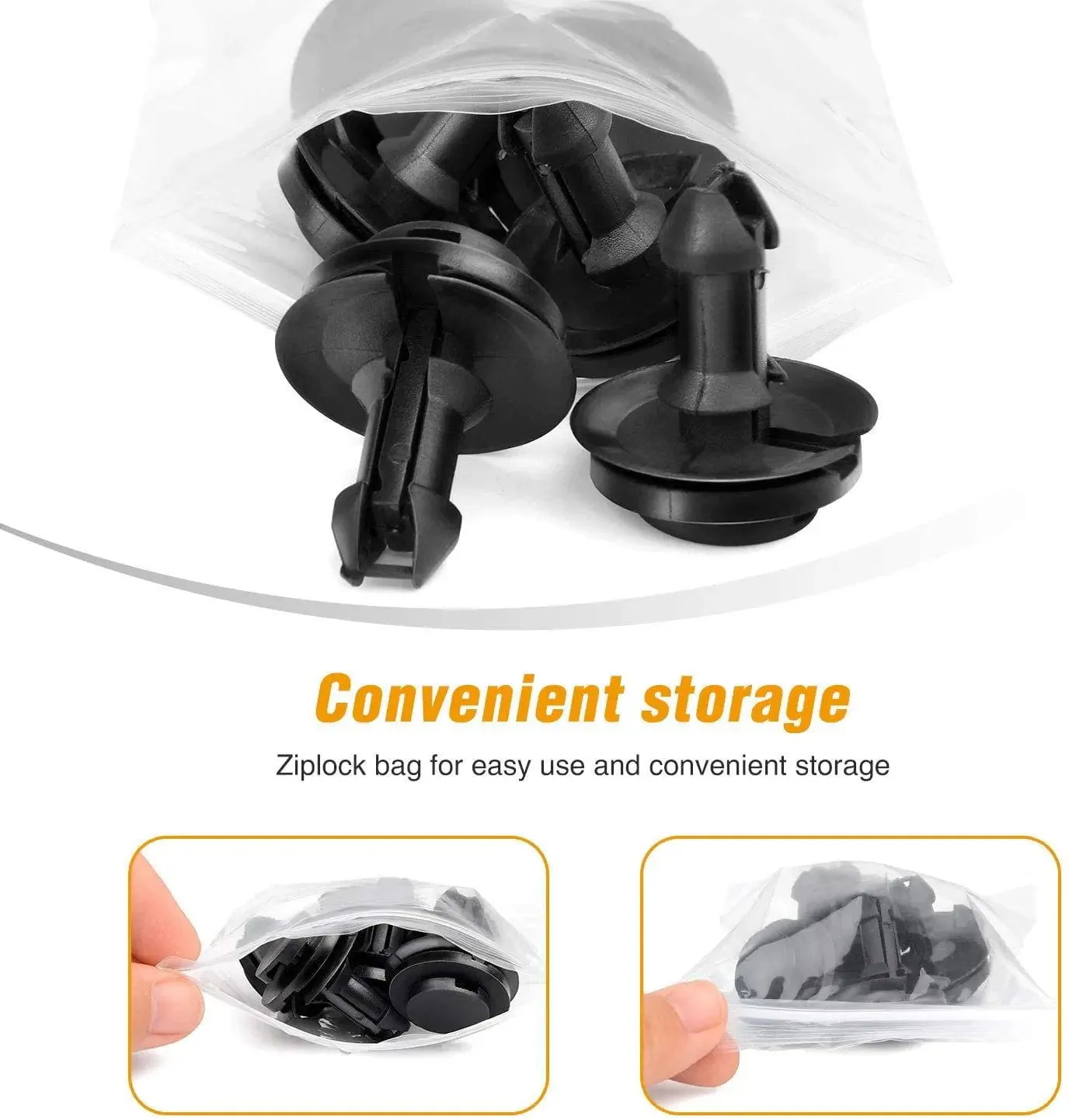 15 Pcs Head 18mm Hole 9mm Car Push Retainer Clips Kits For GM Chevrolet 15733971