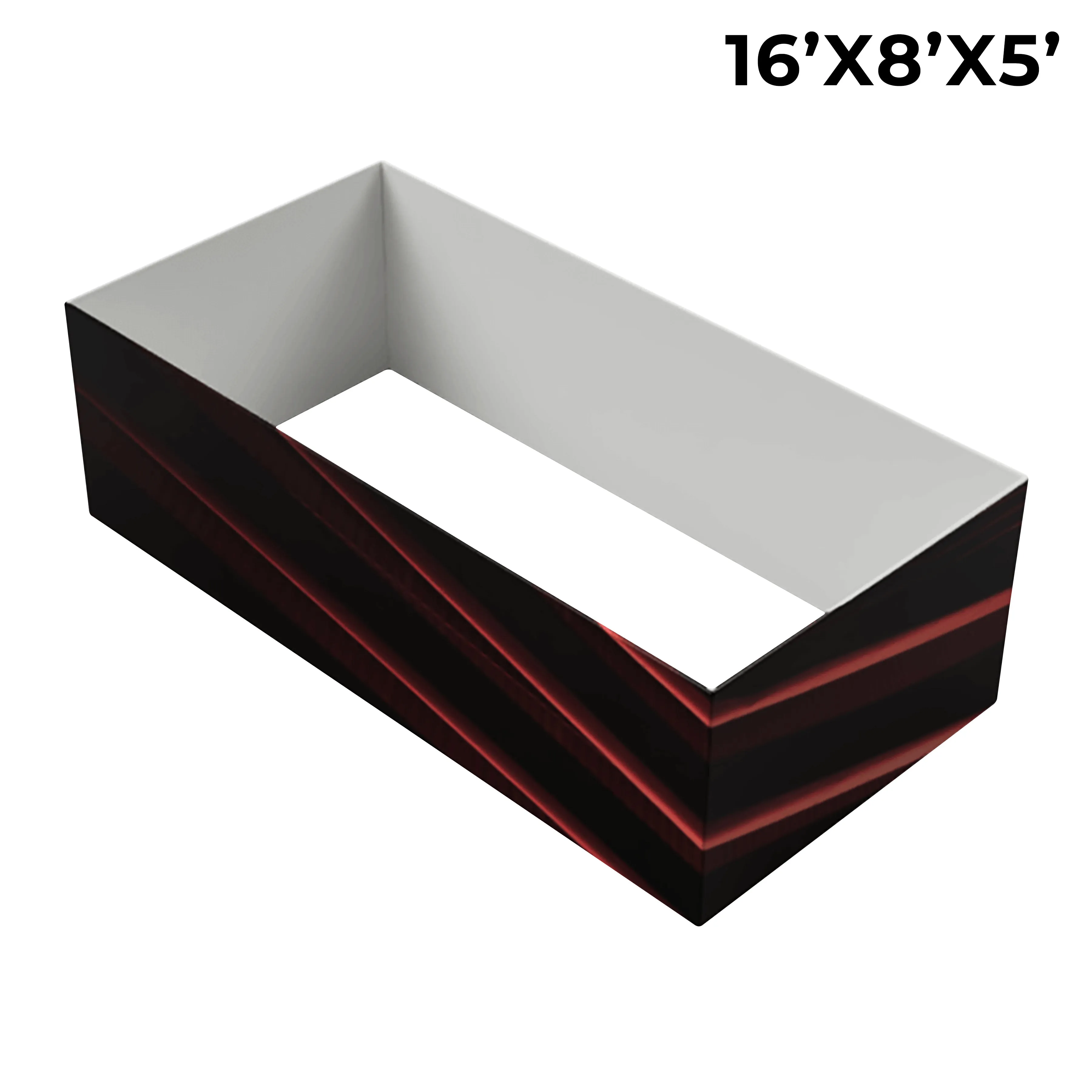 16' x 8' Rectangular Hanging Sign