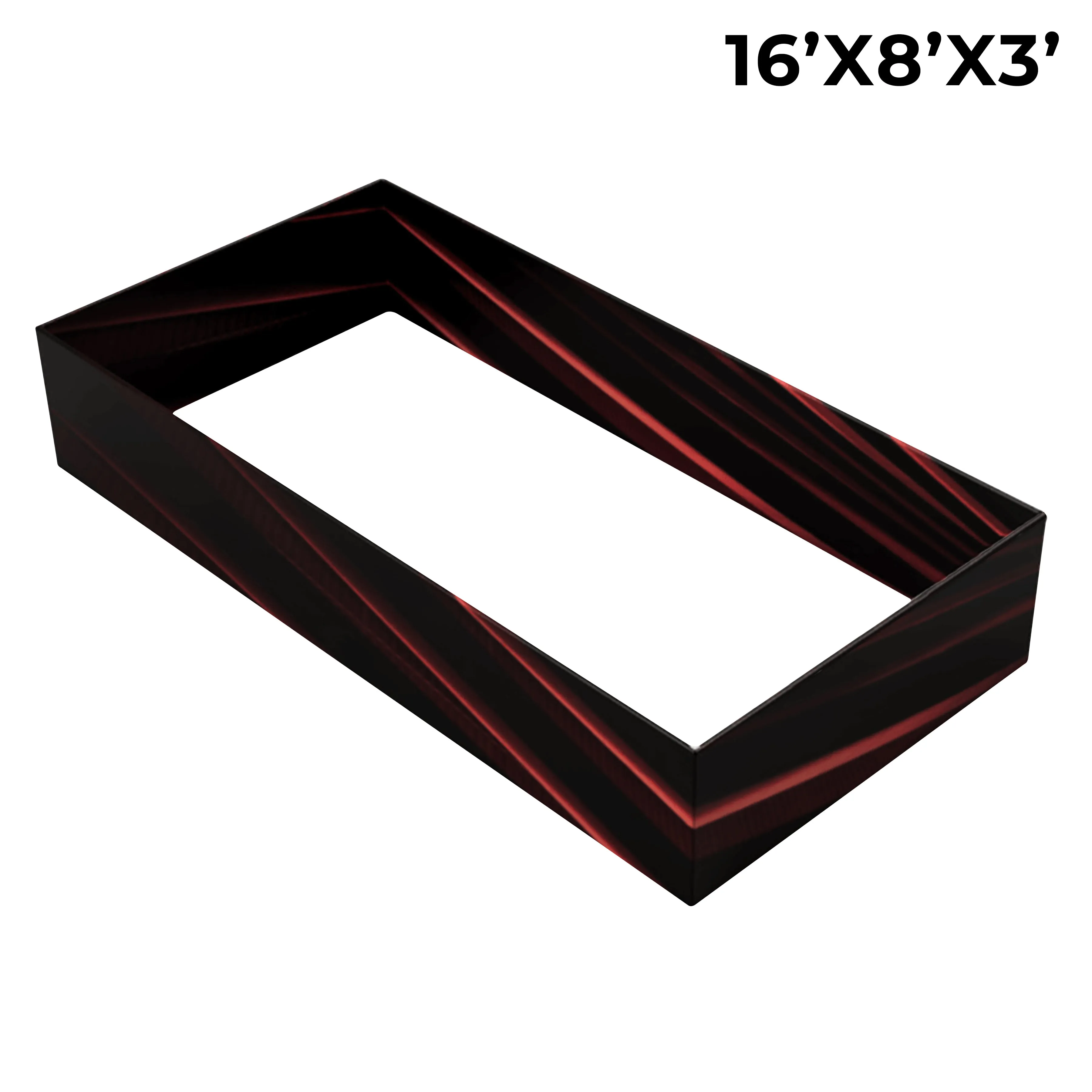 16' x 8' Rectangular Hanging Sign