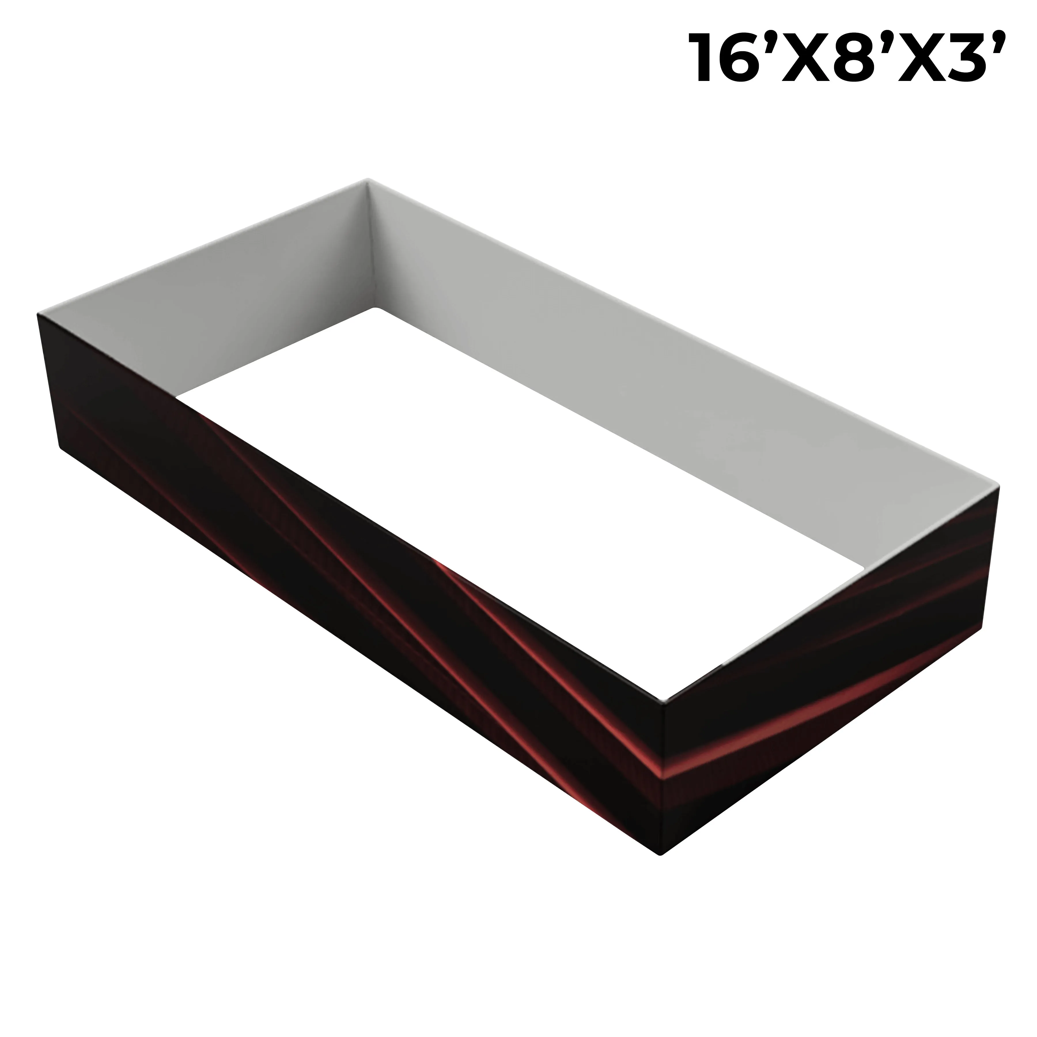 16' x 8' Rectangular Hanging Sign