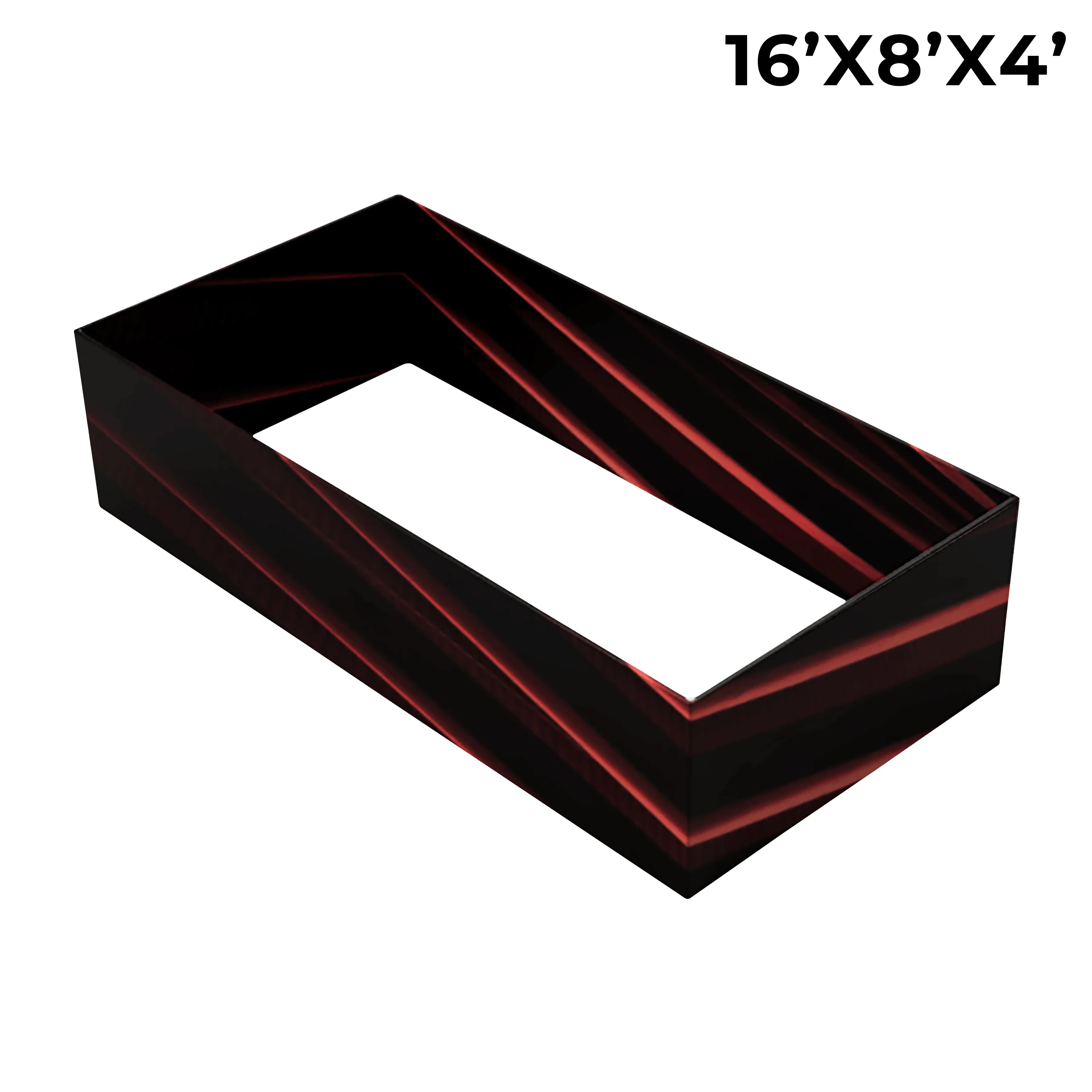 16' x 8' Rectangular Hanging Sign