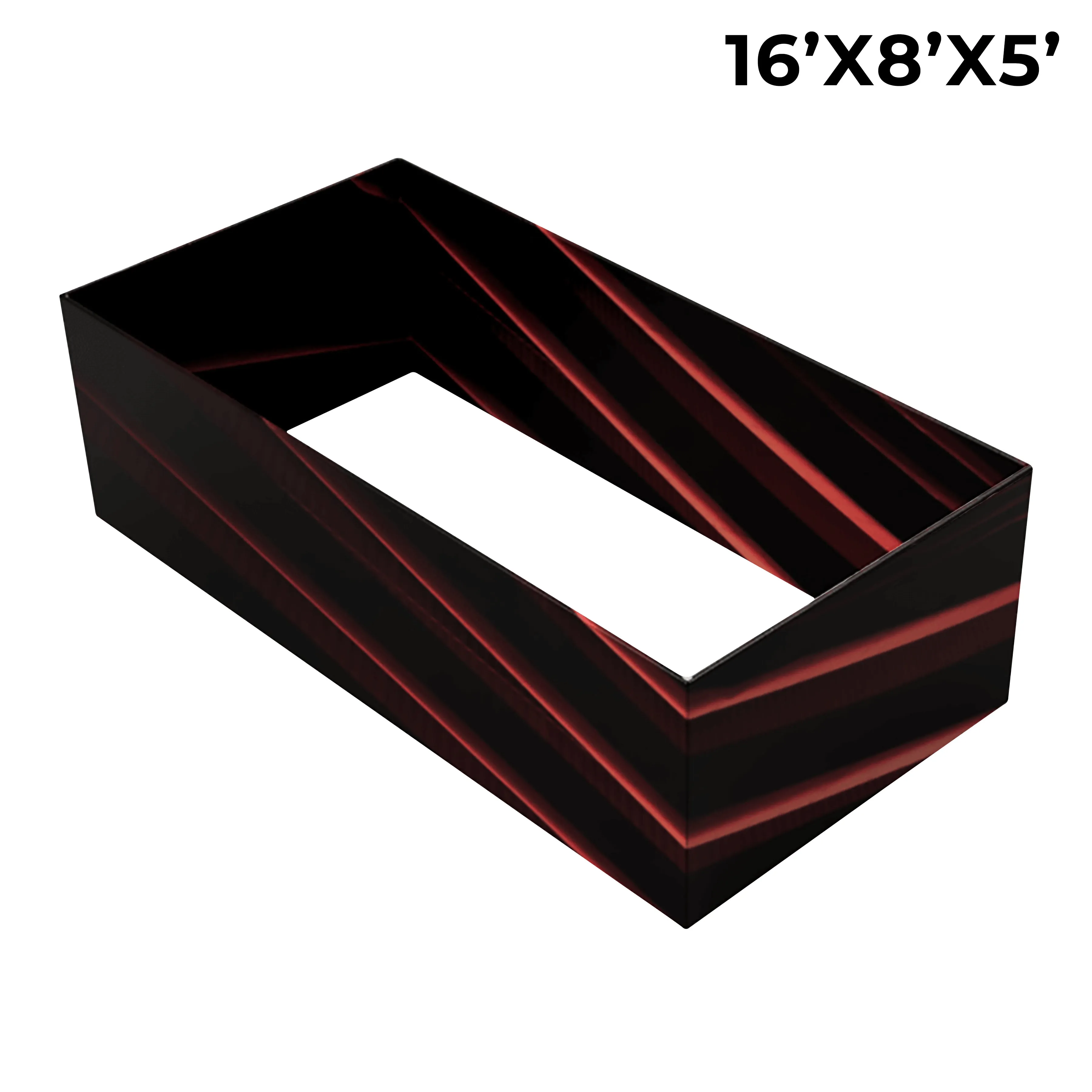 16' x 8' Rectangular Hanging Sign