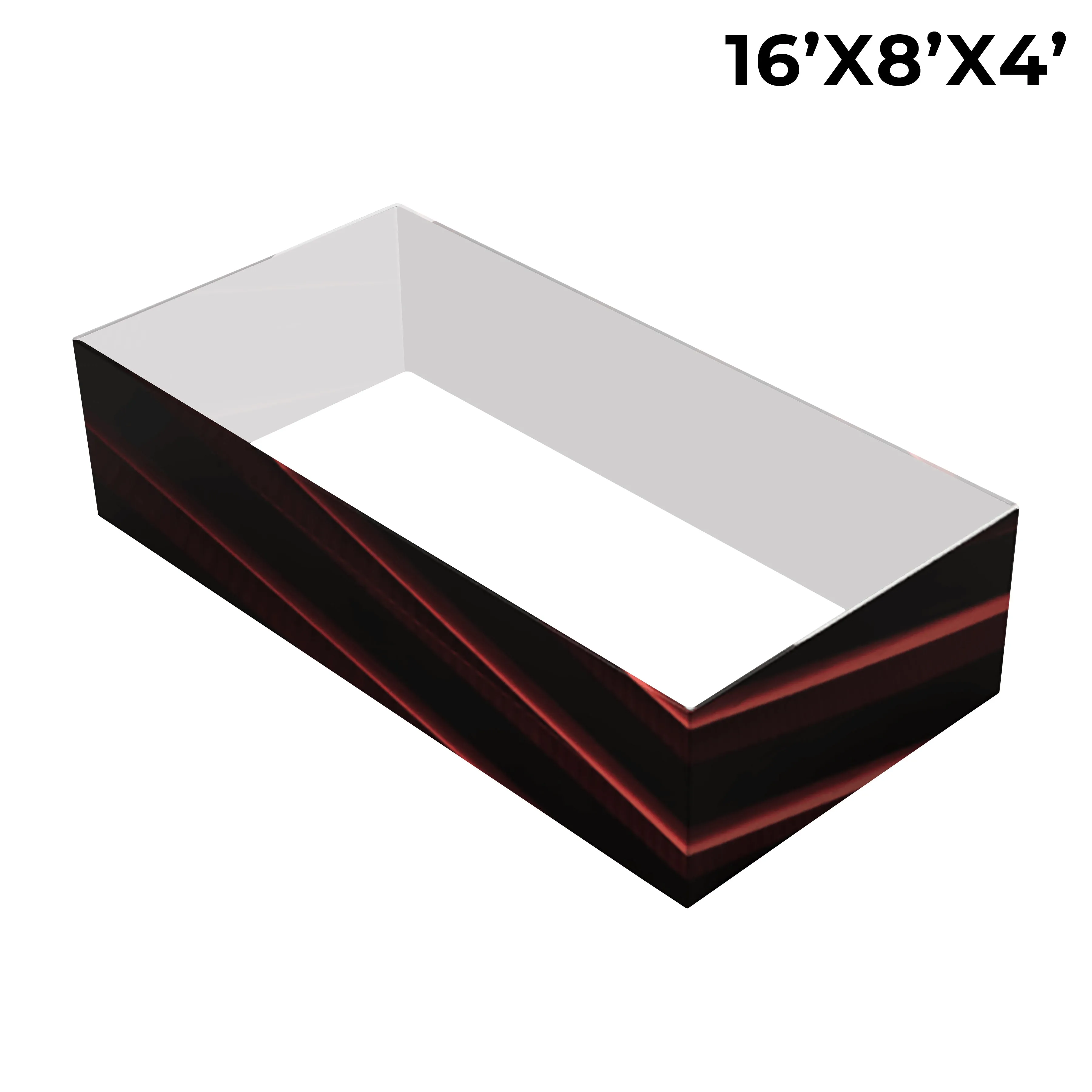 16' x 8' Rectangular Hanging Sign