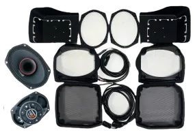 1998-2013 Harley Davidson Cut In Lid Kit with PH694 (4Ω) - RPMPH694LK13