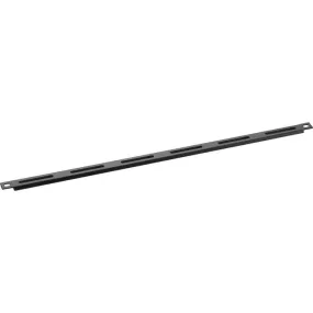 19" Horizontal It Rackmount Cable Manager - 1U, Single-Sided, Black, Gsa, Taa