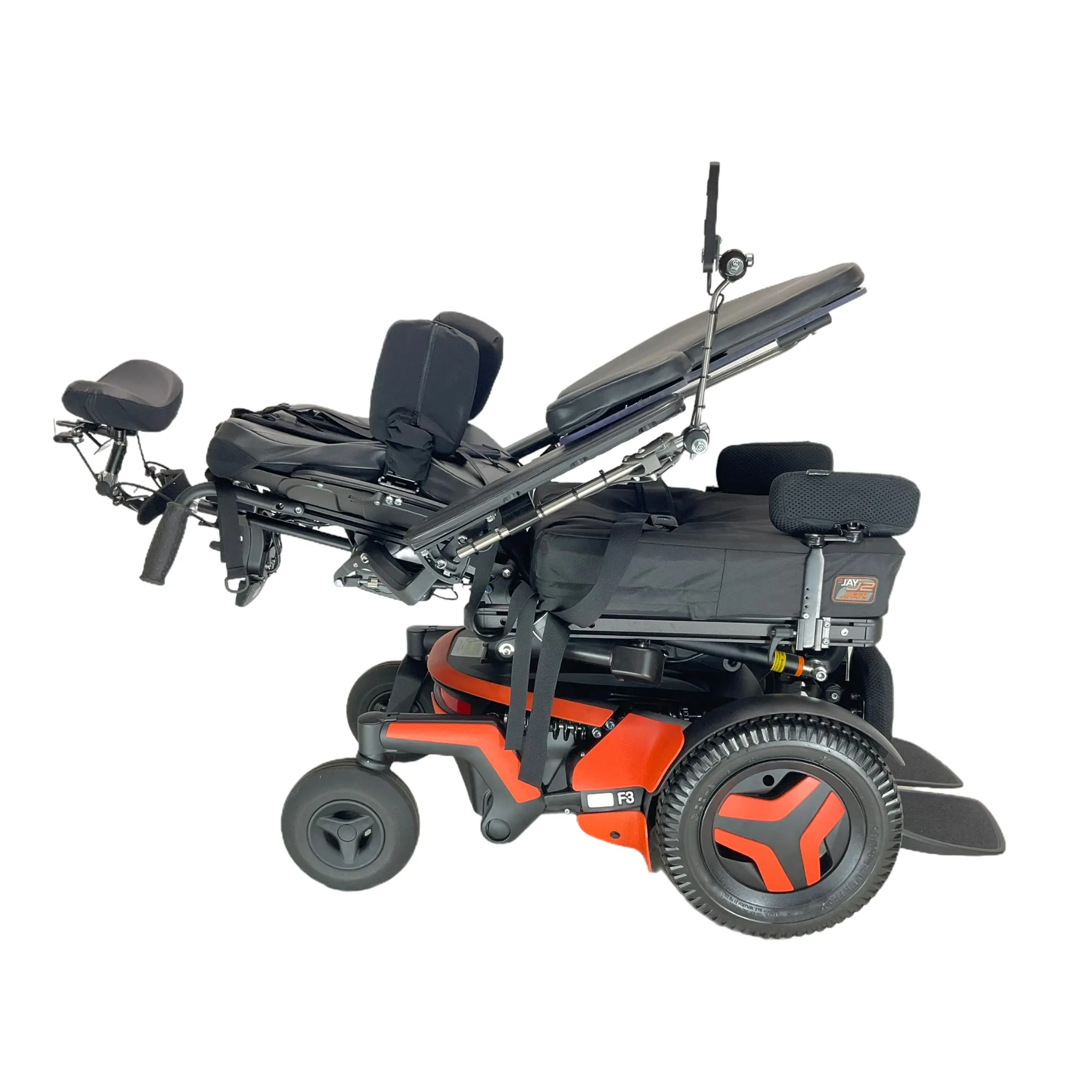 2021 Permobil F3 Rehab Power Chair with Activity Tray | 17" x 19" Seat | Only 7 Miles!