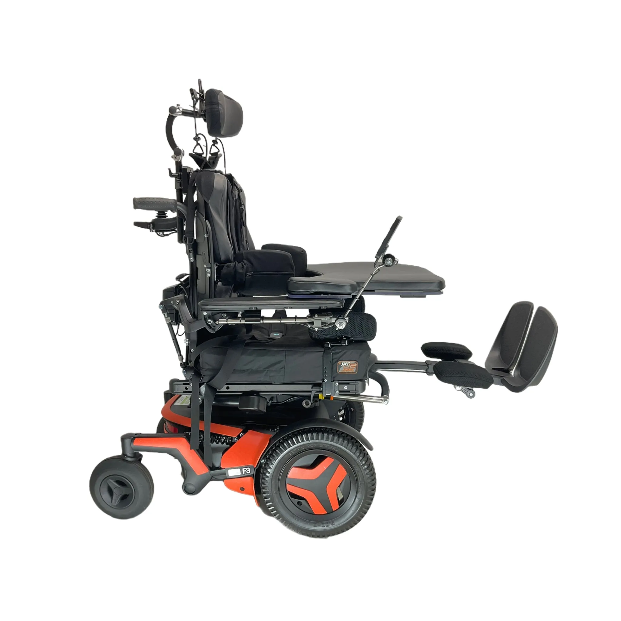 2021 Permobil F3 Rehab Power Chair with Activity Tray | 17" x 19" Seat | Only 7 Miles!
