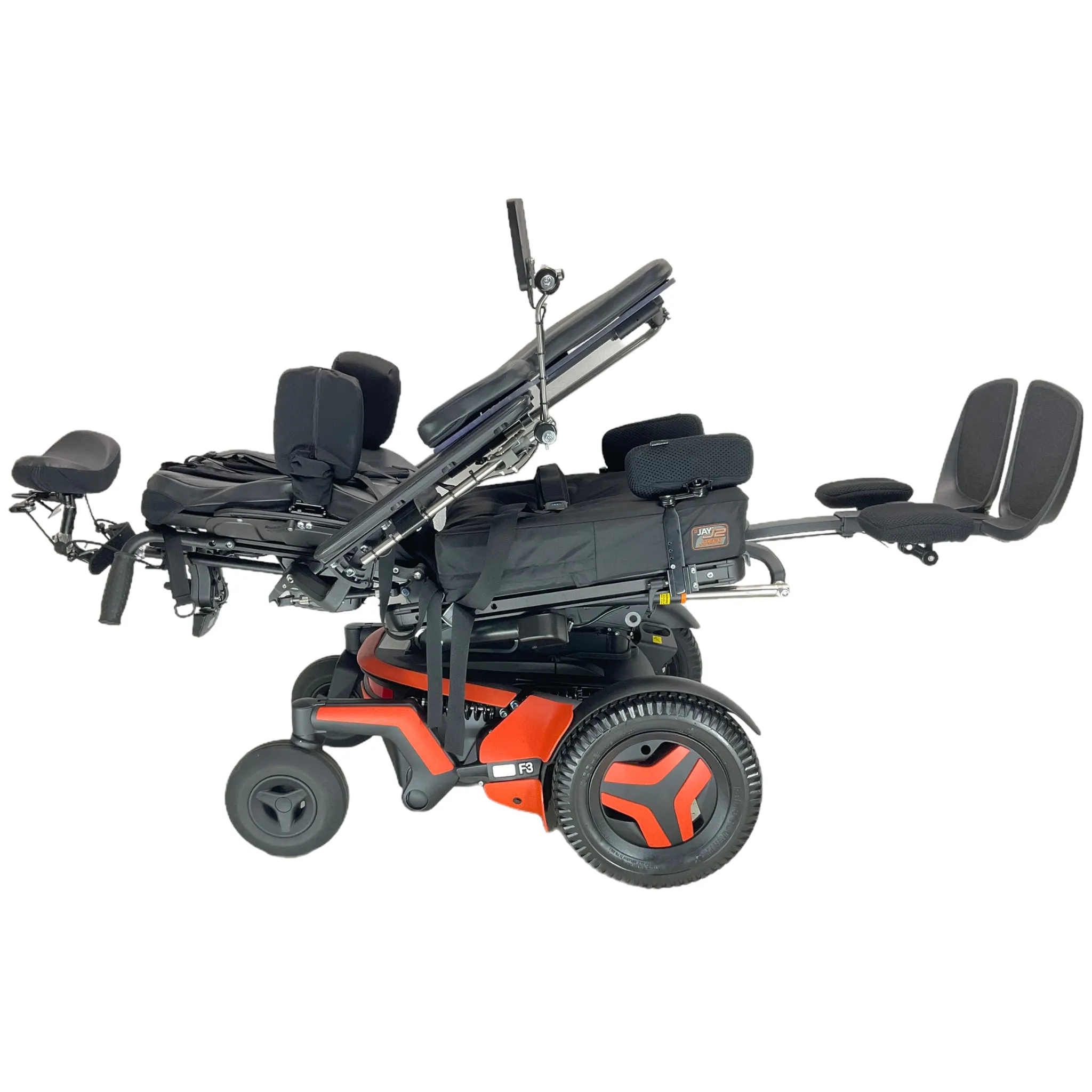 2021 Permobil F3 Rehab Power Chair with Activity Tray | 17" x 19" Seat | Only 7 Miles!