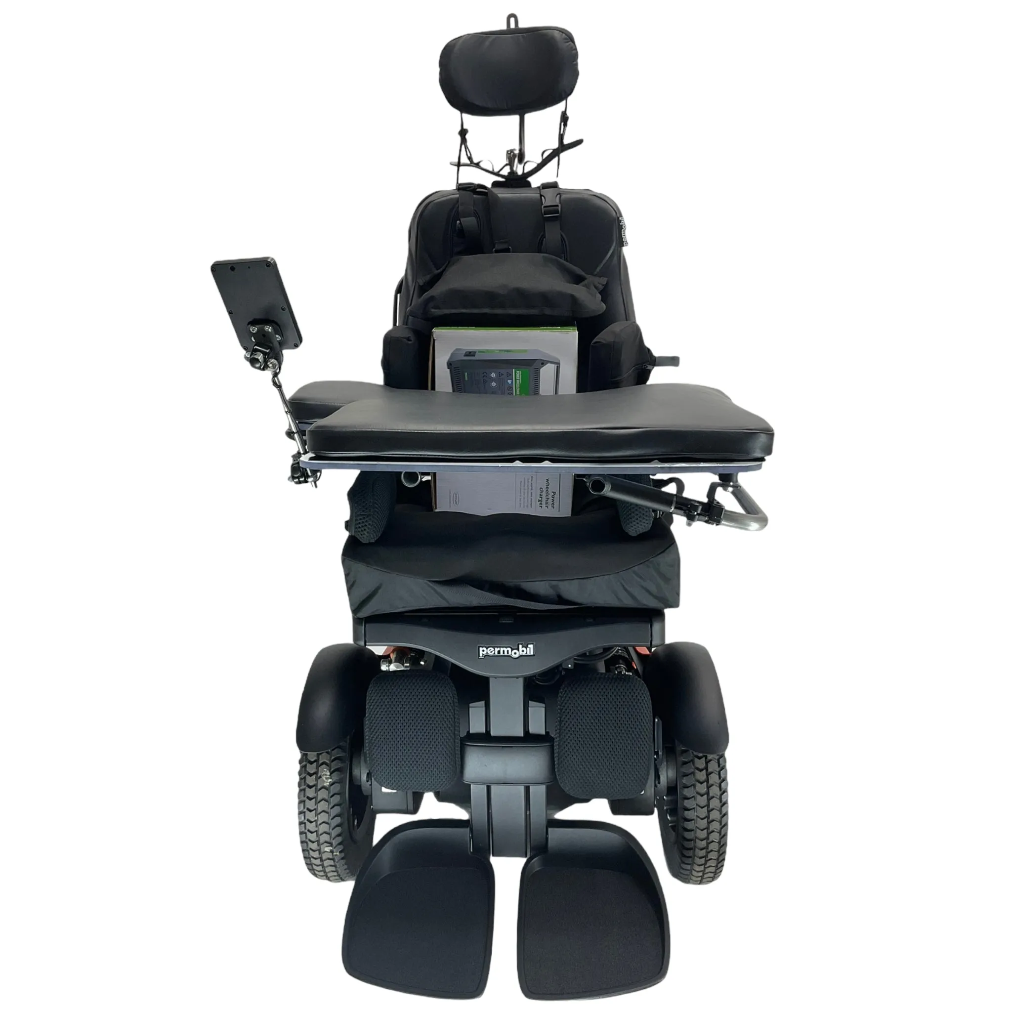 2021 Permobil F3 Rehab Power Chair with Activity Tray | 17" x 19" Seat | Only 7 Miles!