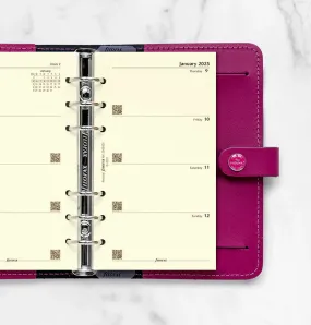 2025 Filofax Refill - Personal Week On Two Pages, Cream