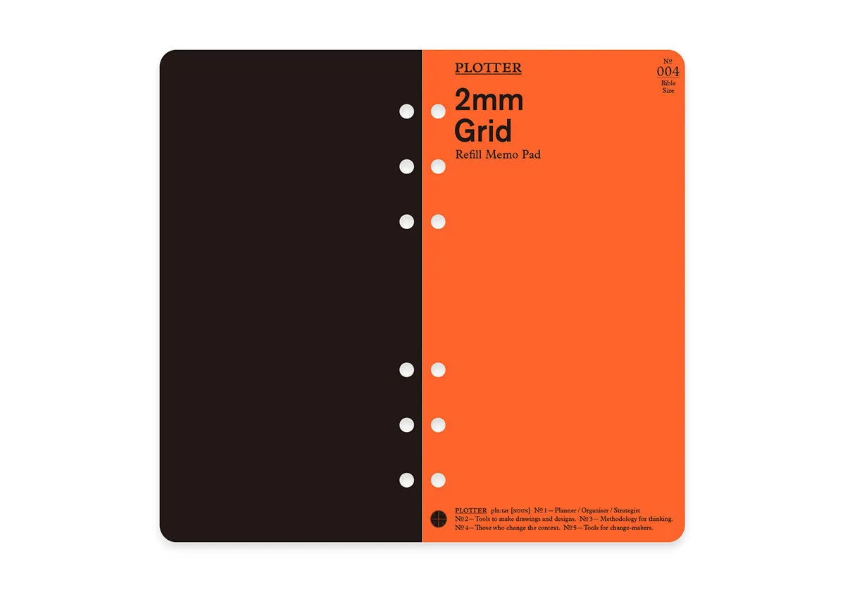 2mm Grid 80 sheets PLT0004 (Bible Size)