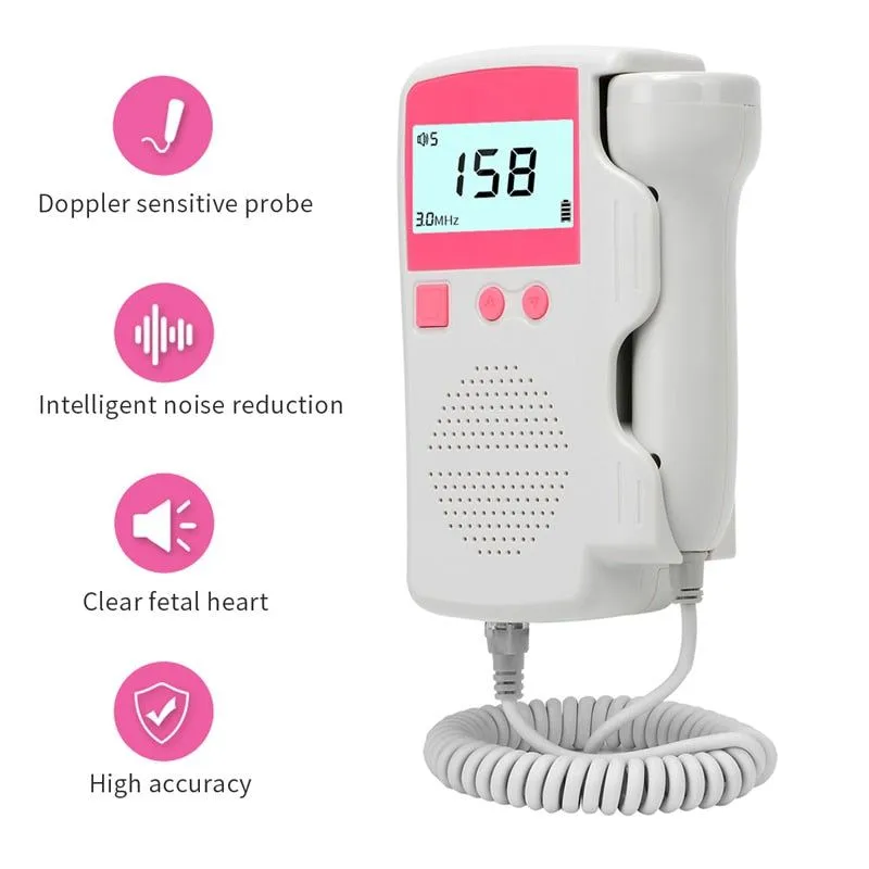 3.0MHz Doppler Fetal Heart rate Monitor
