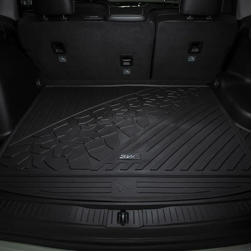 3W Jeep Grand Cherokee 2013-2015 (Non L or WK) Custom Floor Mat Trunk Mat TPE Material & All-Weather Protection