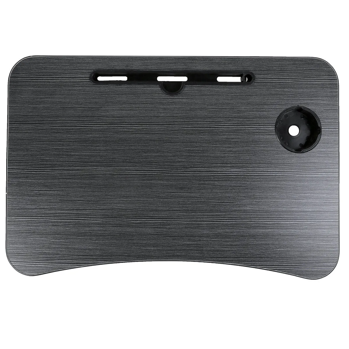 60 x 40 x 28cm Bed Tray Desk Folding Computer Desk With Card Slot And Cup Holder