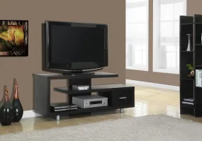 60"L Cappuccino With 1 Drawer Tv Stand