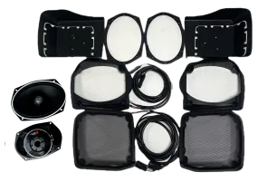 98-2013 Harley Davidson Cut-in Lid Kit with ST69CX (4Ω) - RPMST694LK13