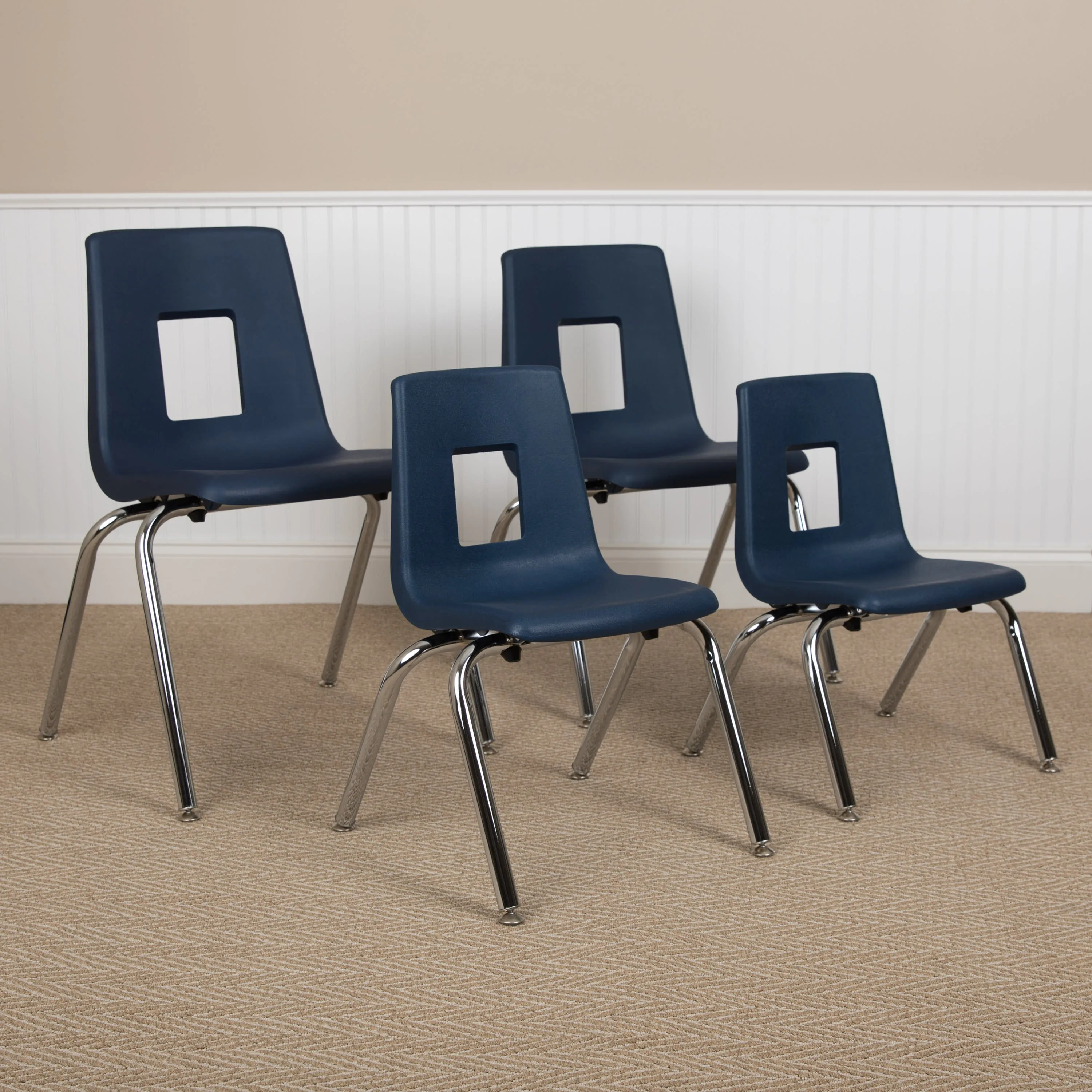 Advantage Student Stack School Chair - 12-inch