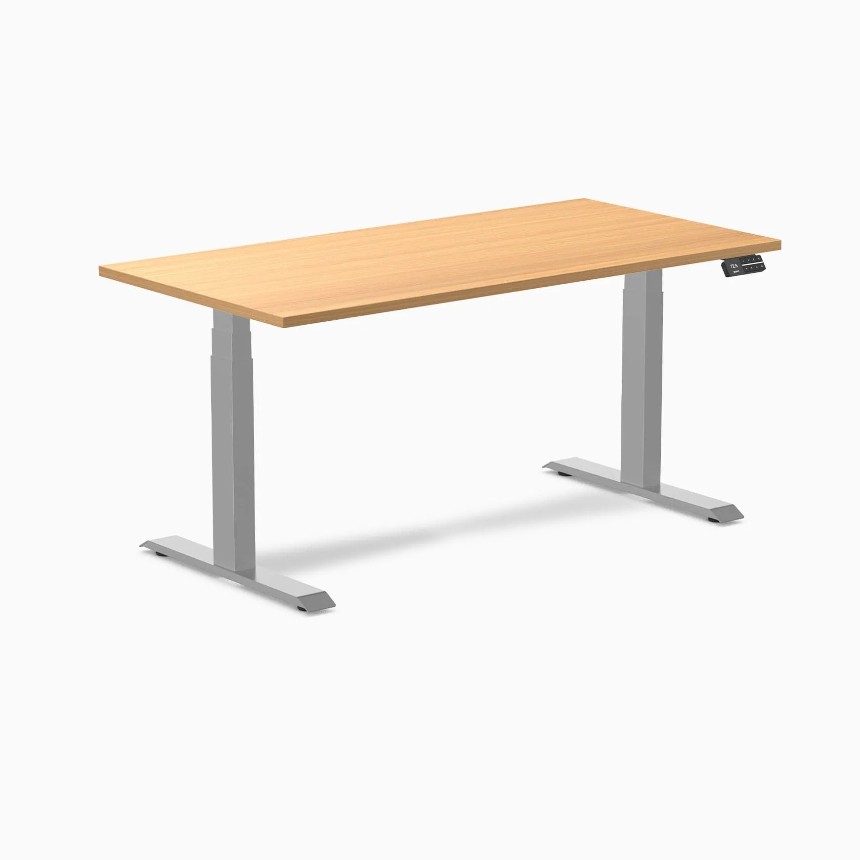 Almost Perfect Desky Dual Melamine Sit Stand Desk