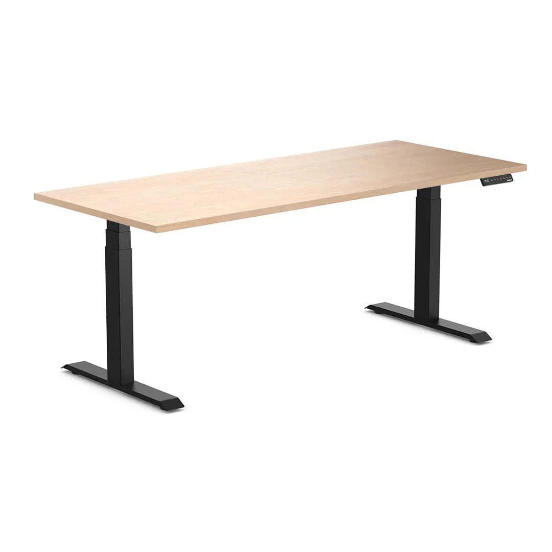 Almost Perfect Desky Dual Melamine Sit Stand Desk