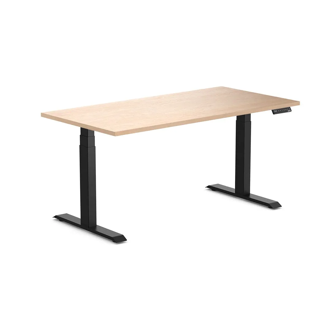 Almost Perfect Desky Dual Melamine Sit Stand Desk