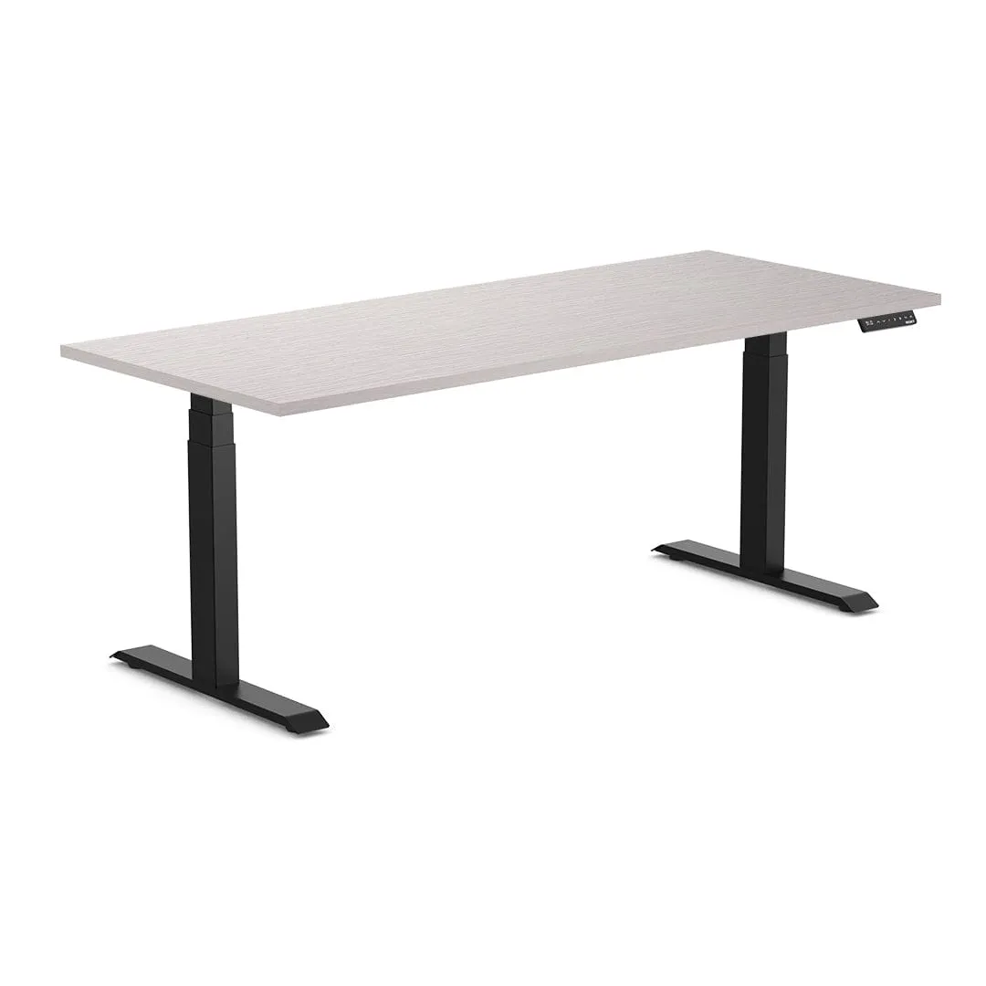 Almost Perfect Desky Dual Melamine Sit Stand Desk