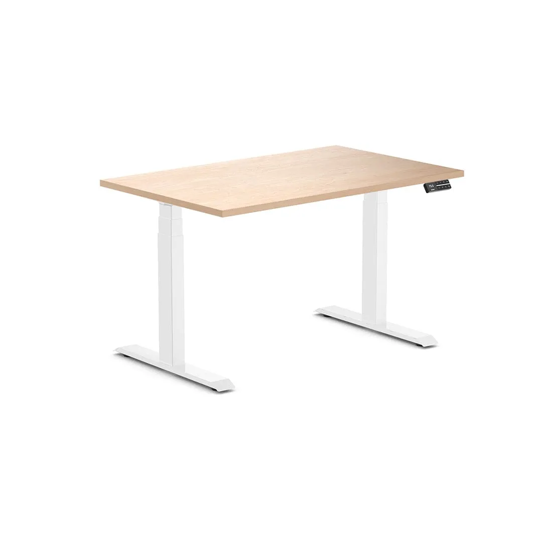 Almost Perfect Desky Dual Melamine Sit Stand Desk