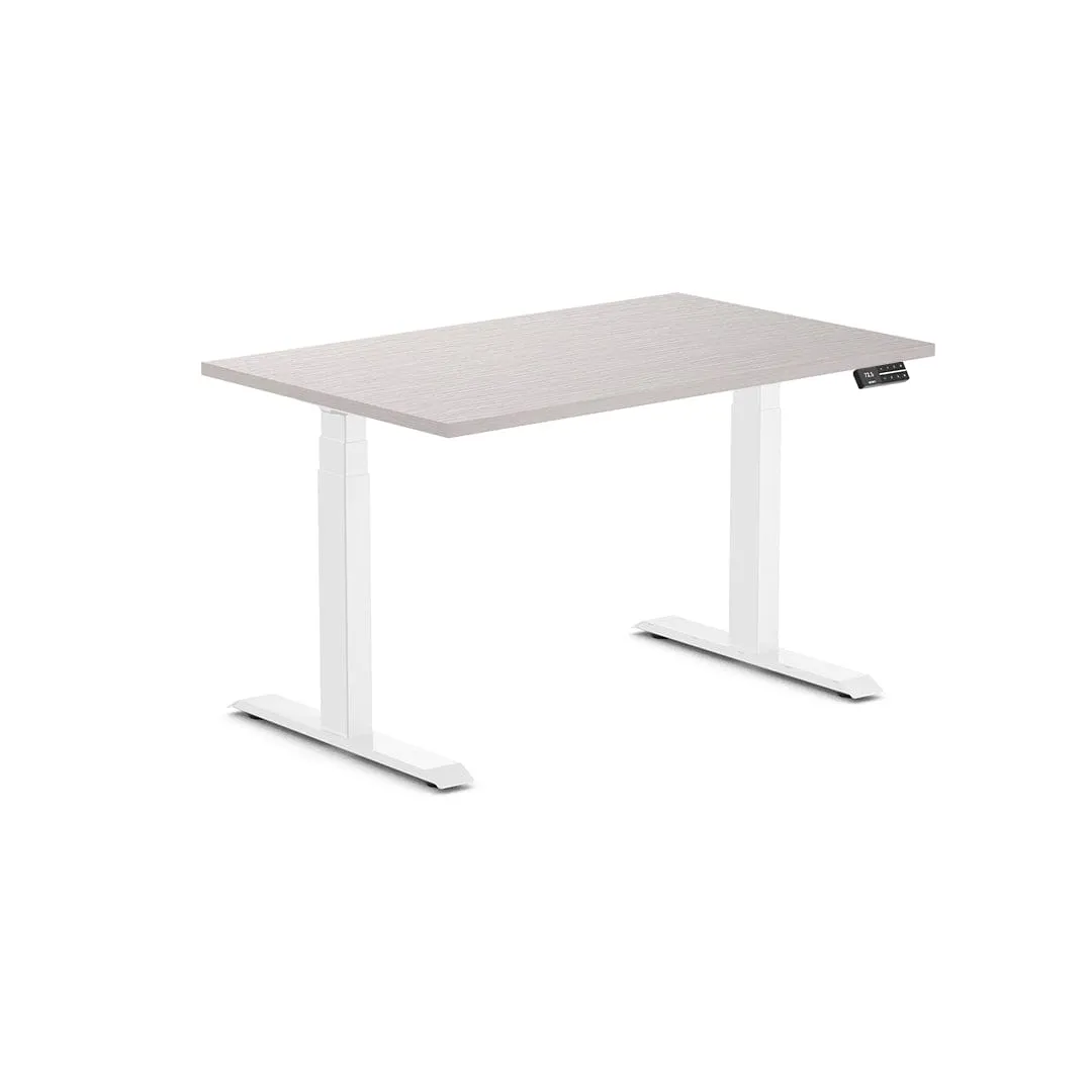 Almost Perfect Desky Dual Melamine Sit Stand Desk