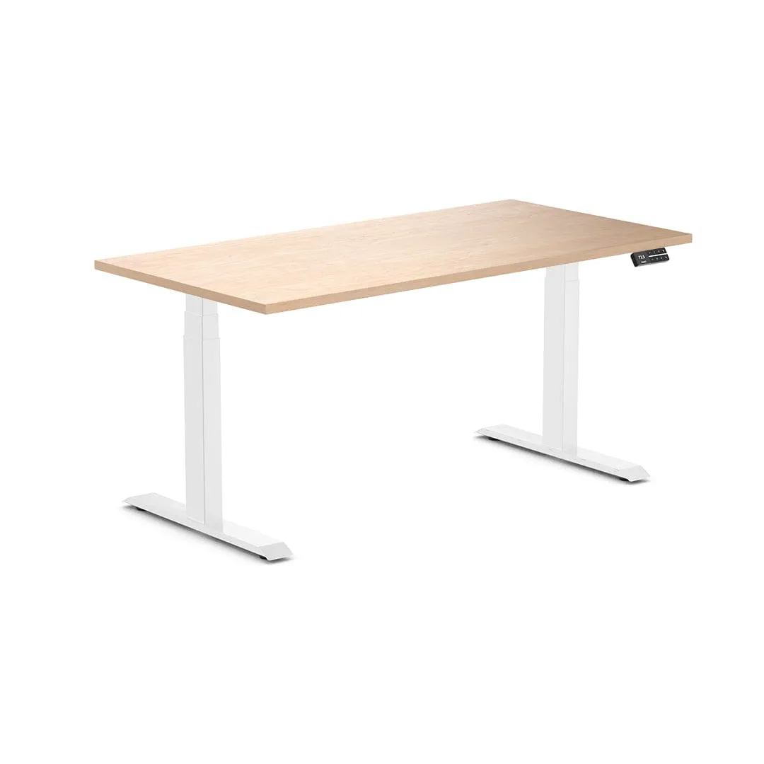 Almost Perfect Desky Dual Melamine Sit Stand Desk