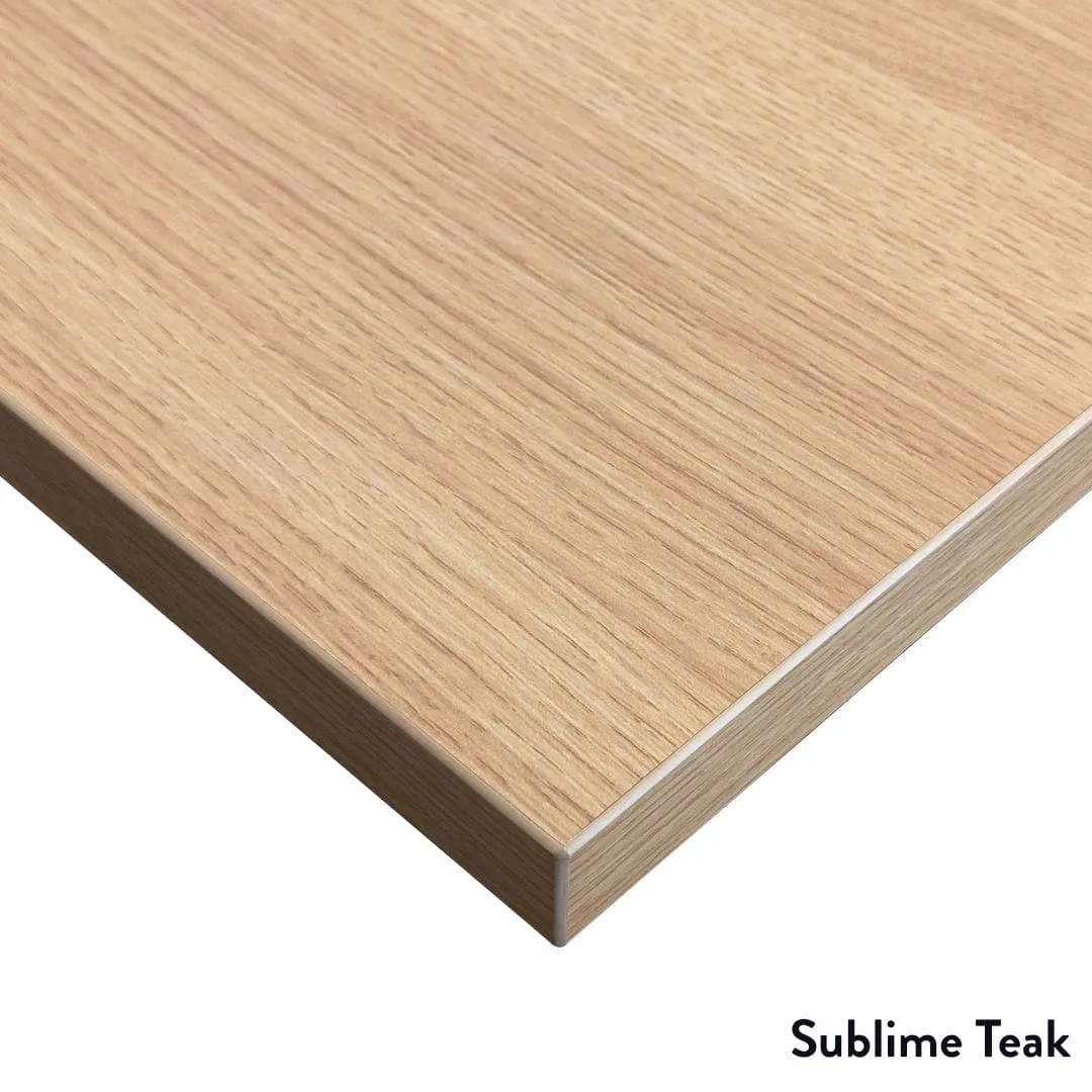 Almost Perfect Desky Dual Melamine Sit Stand Desk