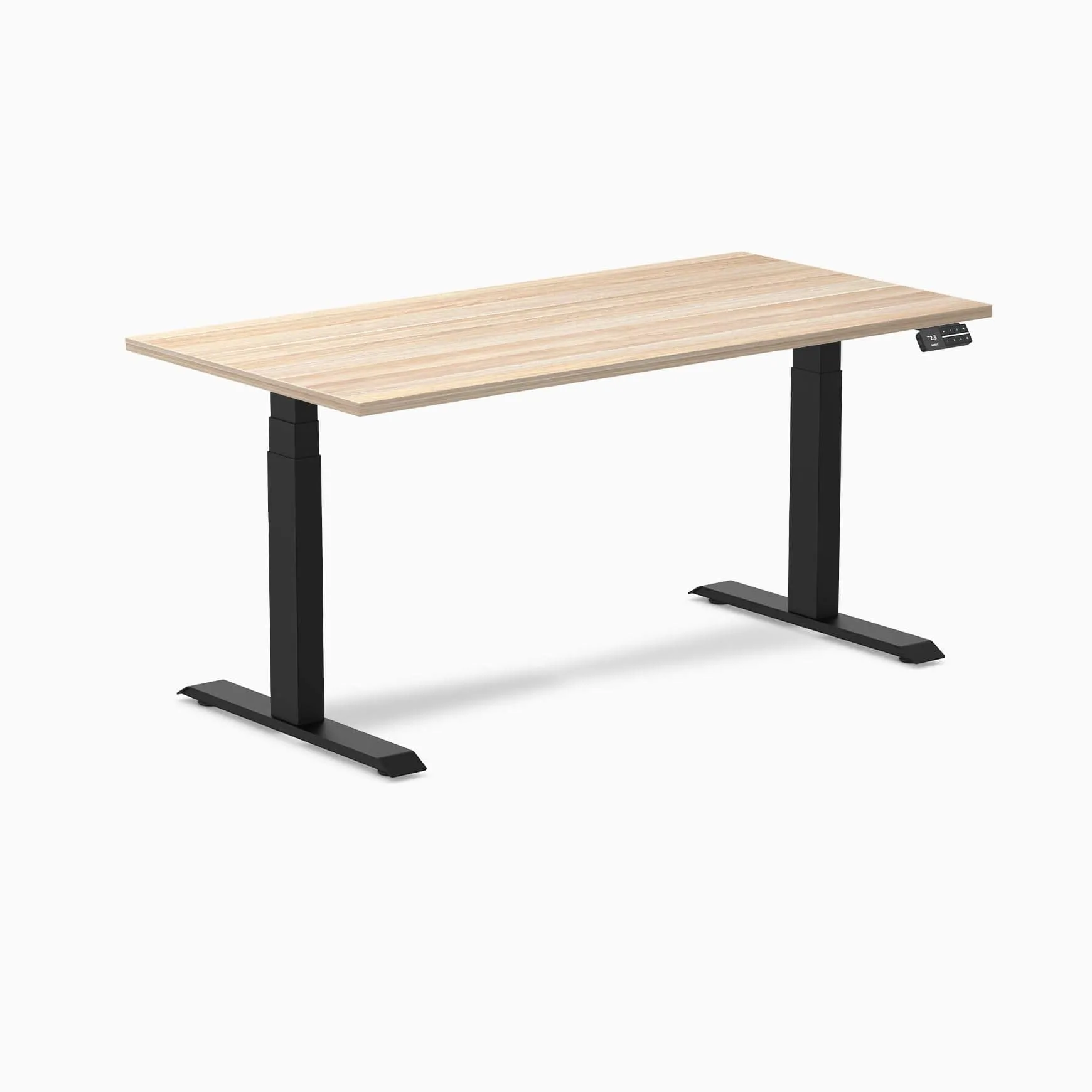Almost Perfect Desky Dual Melamine Sit Stand Desk