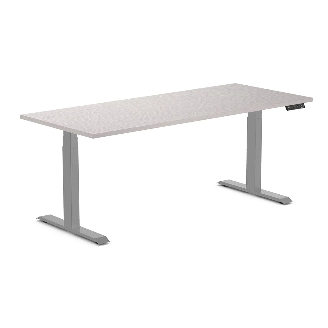 Almost Perfect Desky Dual Melamine Sit Stand Desk