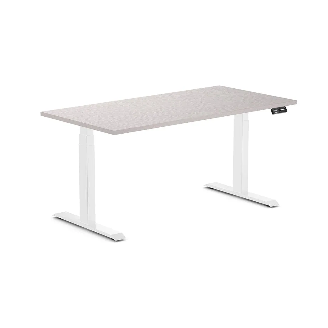 Almost Perfect Desky Dual Melamine Sit Stand Desk