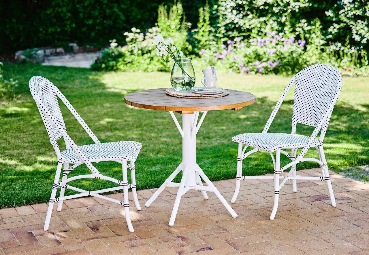 AluRattan™ Bistro Style Side Chair - Available in Seven Colors