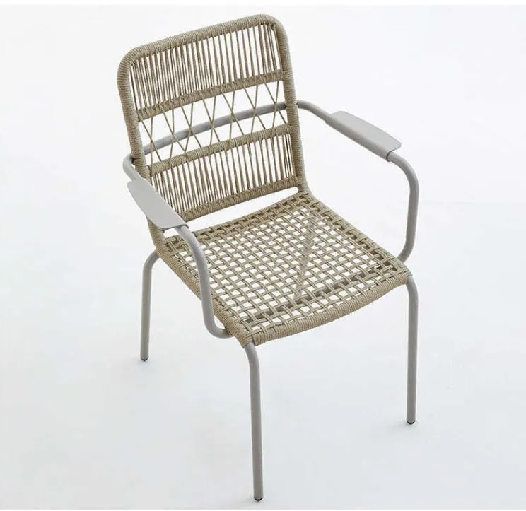 Amos Outdoor Round Dining Set