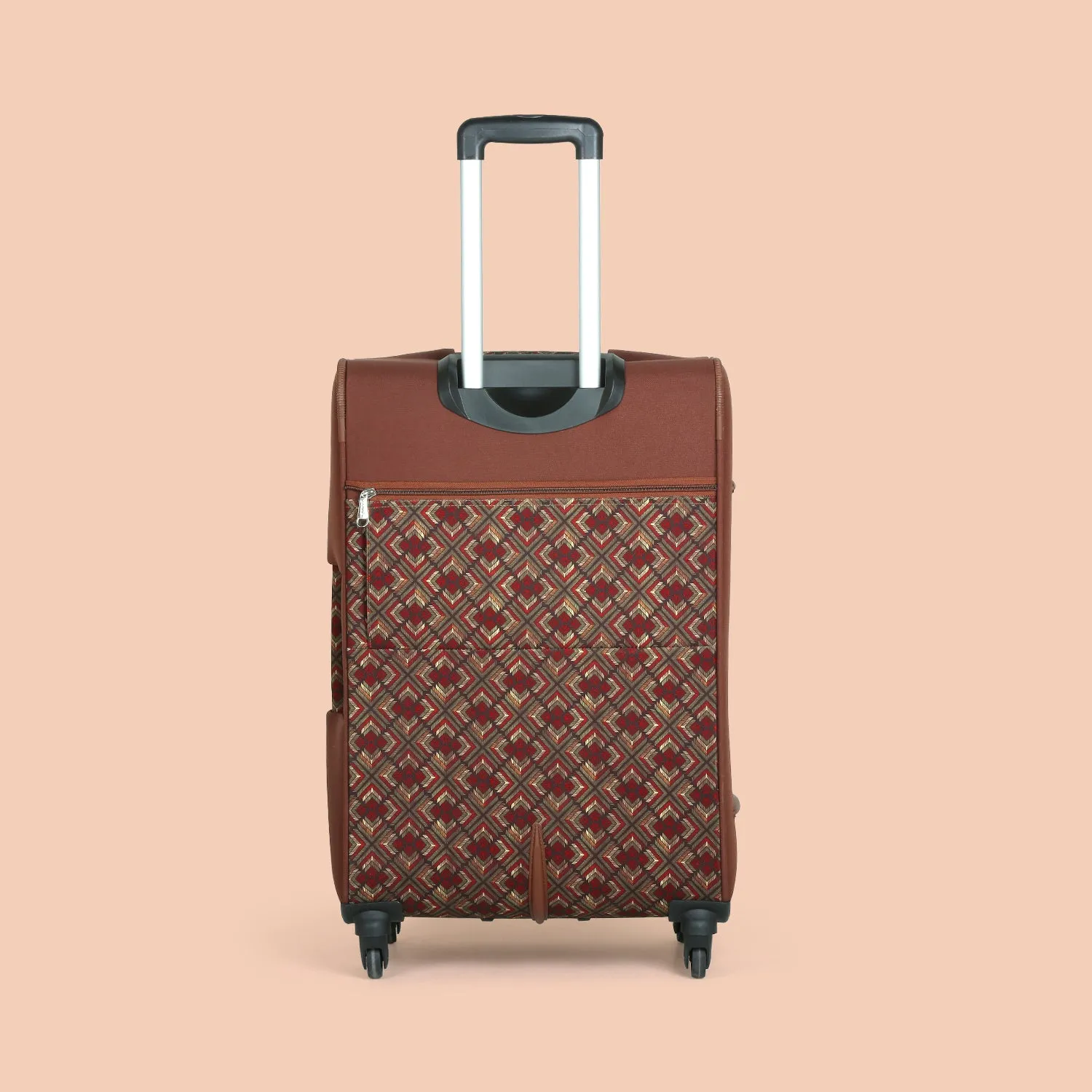Amritsar Phulkari Saira Trolley Bag Combo (Cabin & Medium)