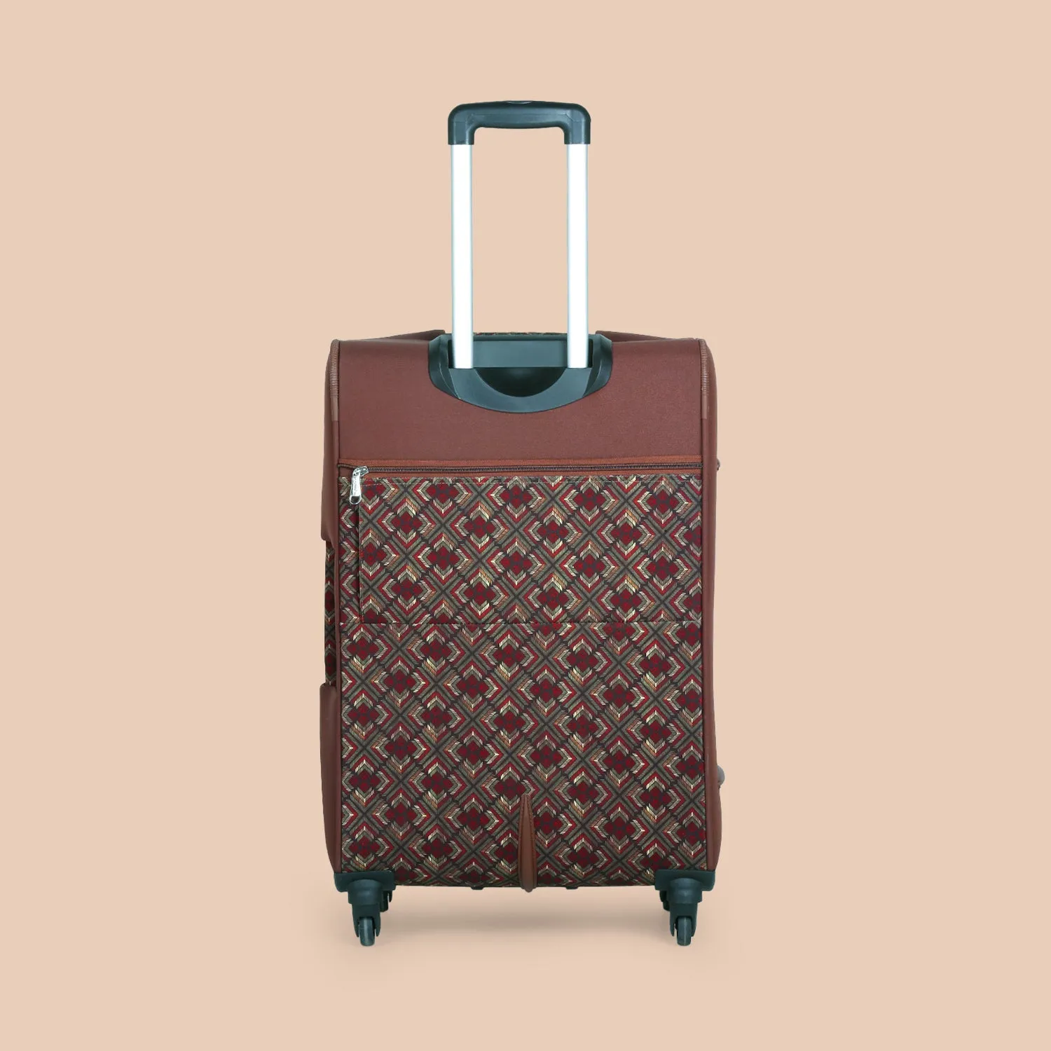 Amritsar Phulkari Saira Trolley Bag Combo
