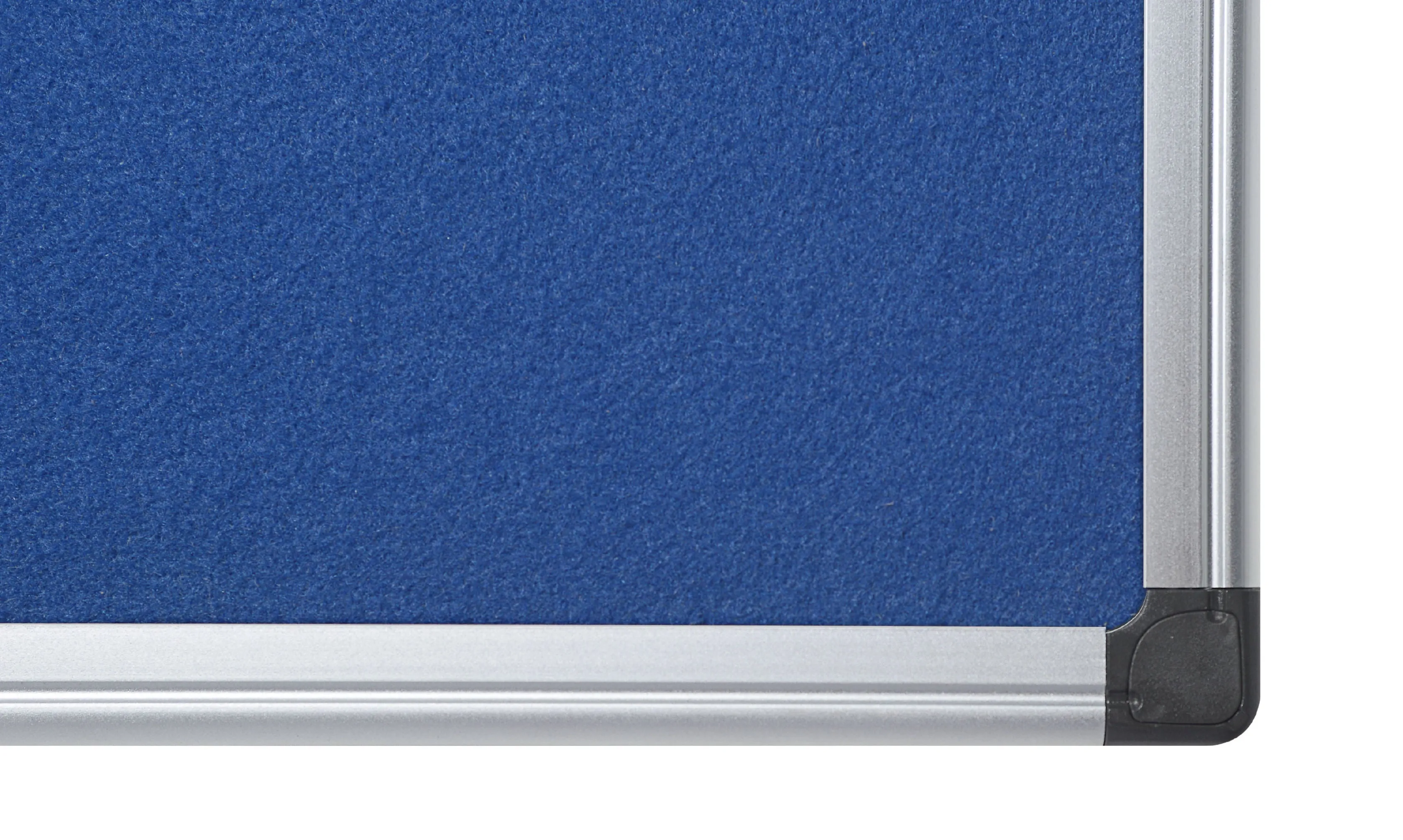 Bi-Office Maya Blue Felt Noticeboard Aluminium Frame 1200x1200mm - FA3843170