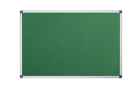 Bi-Office Maya Green Felt Noticeboard Aluminium Frame 1200x900mm - FA0544170