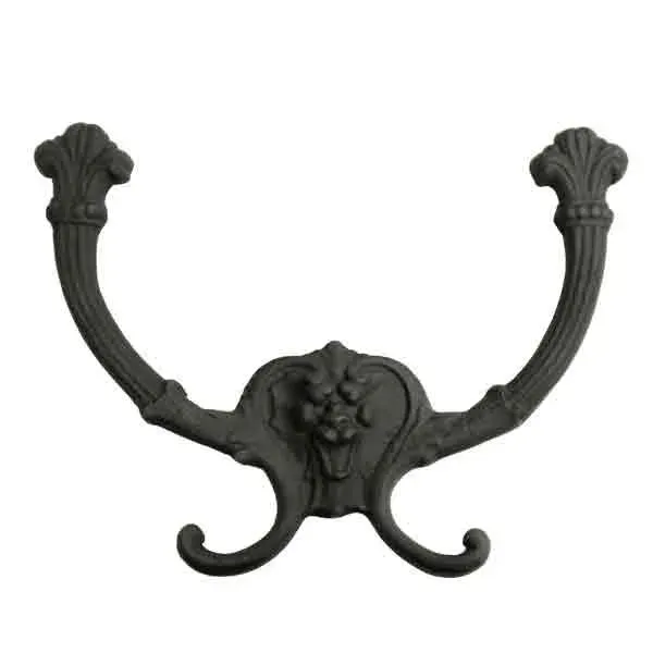 Black Double Iron Hooks