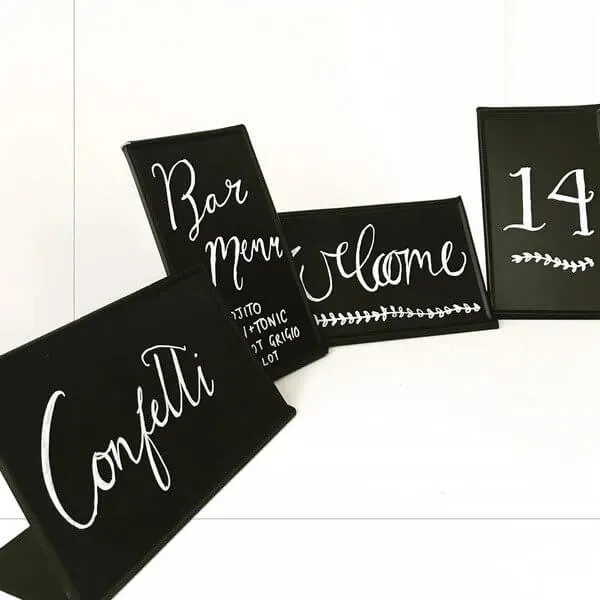Blackboard Sign Free Standing (Portrait)
