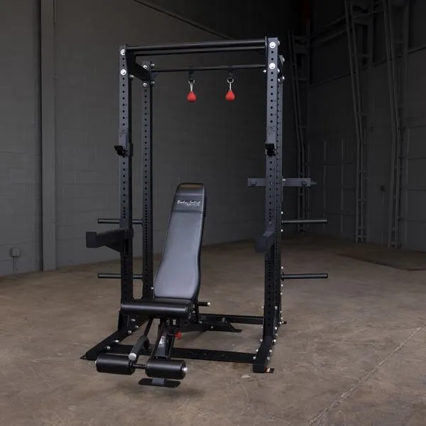 Body Solid Pro Club Line Half Cage Package SPR500BACK   SFID425   SPRDCB   SR-DIP  SR-CB