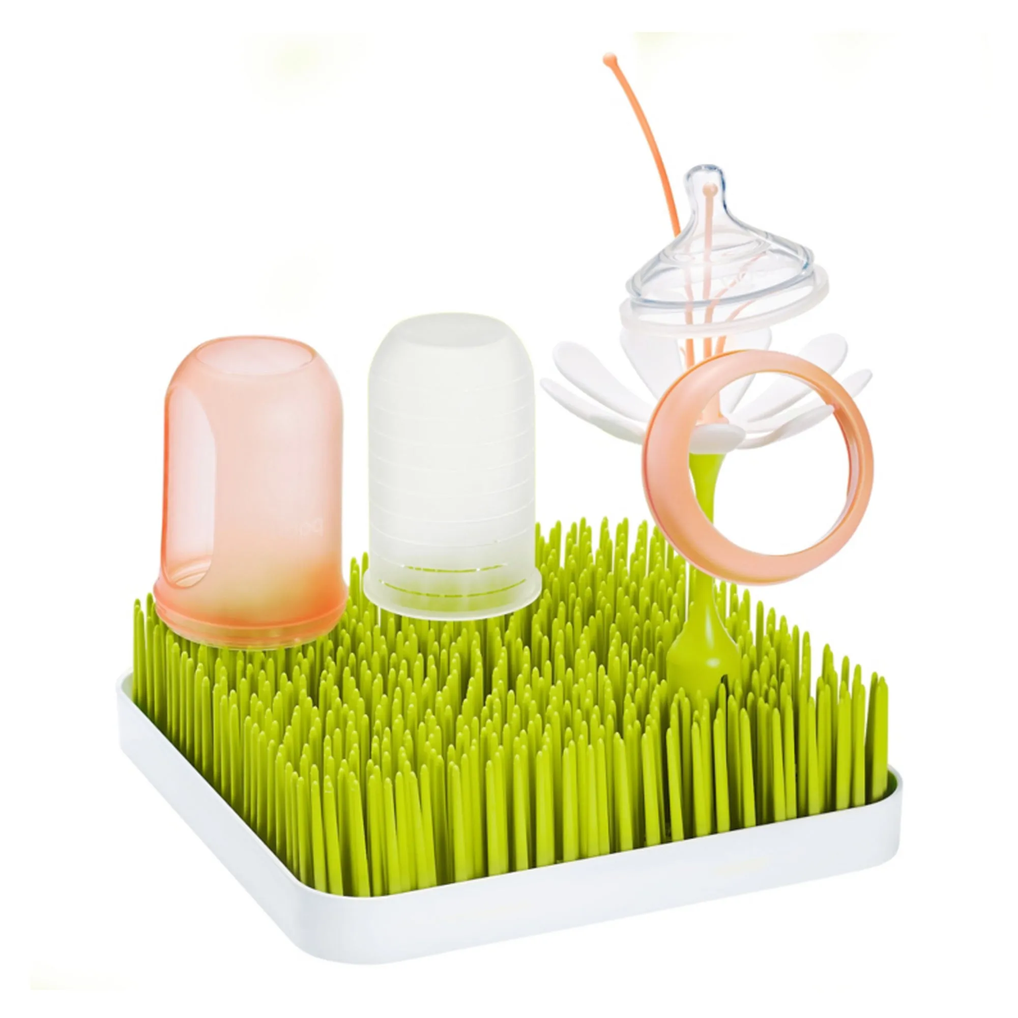 Boon STEM Drying Rack Accessory - White/Coral