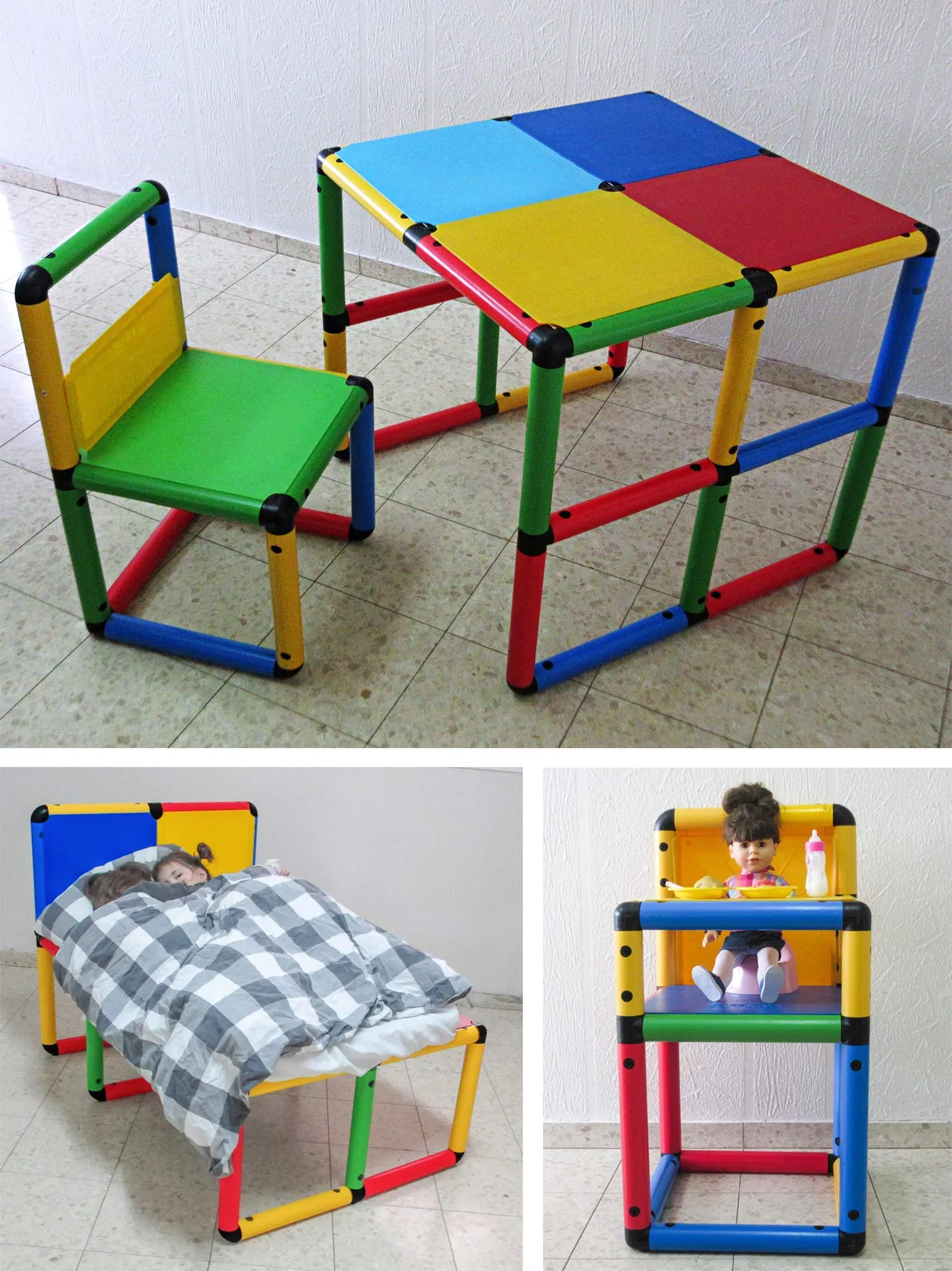 BuildMaster Deluxe DIY Toy Set for Creative Construction Fun and Imaginative Play Experiences