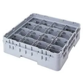 CAMBRO, CAMRACK 16 CUP 4 1/4- SOFT GRAY