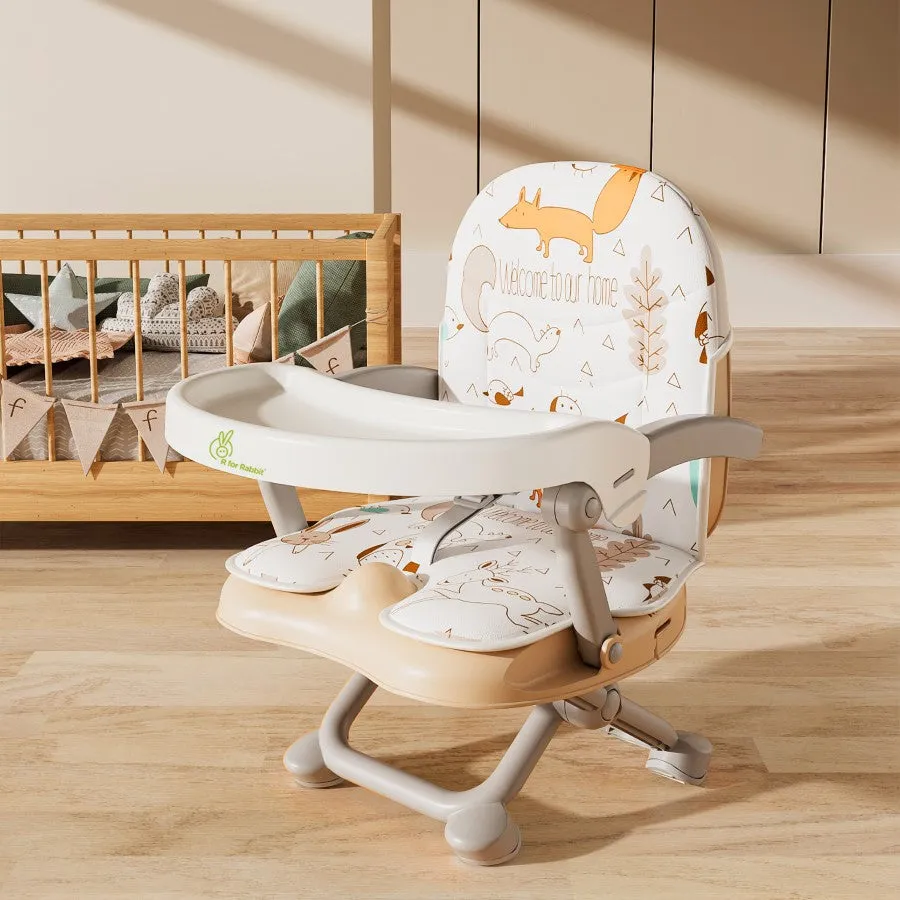 Candy Pop Booster Chair - 4 Level Height Adjustment, Light Weight, Travel Friendly