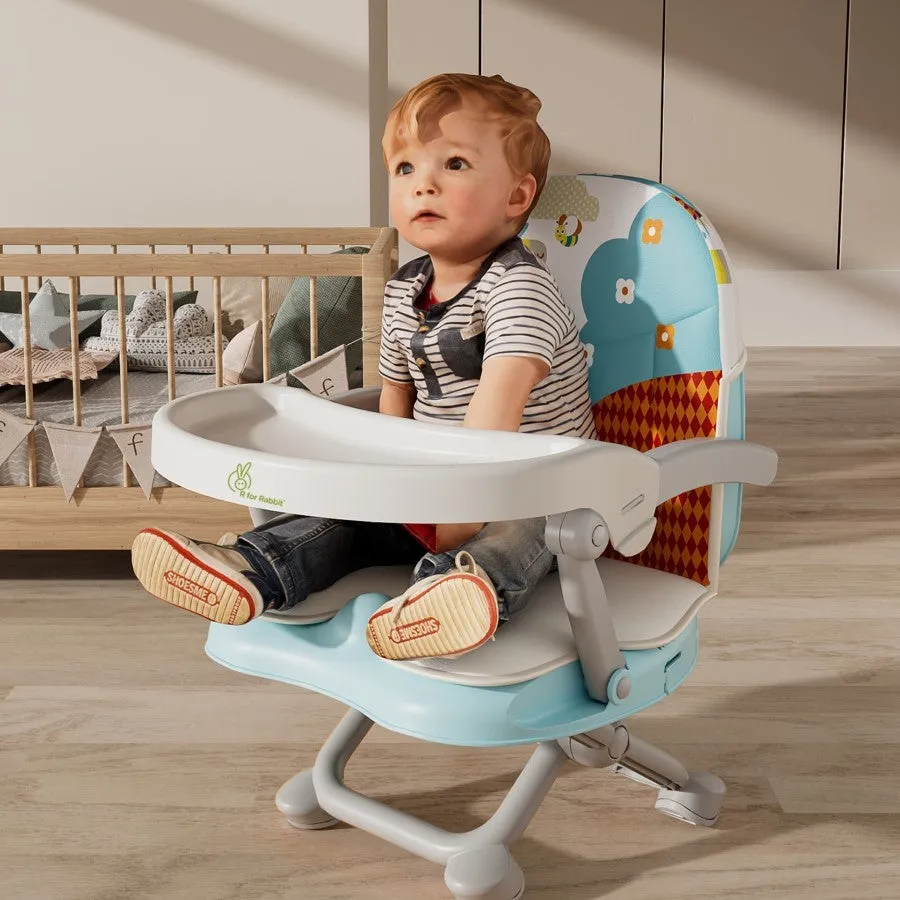 Candy Pop Booster Chair - 4 Level Height Adjustment, Light Weight, Travel Friendly
