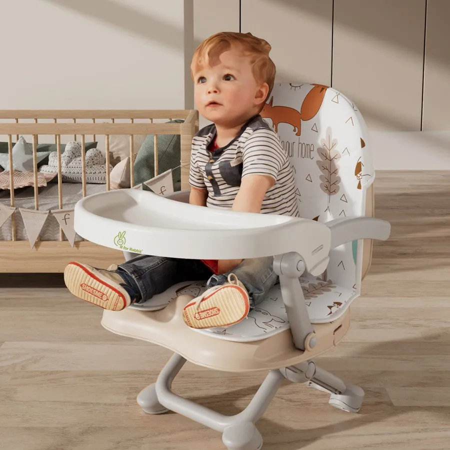 Candy Pop Booster Chair - 4 Level Height Adjustment, Light Weight, Travel Friendly